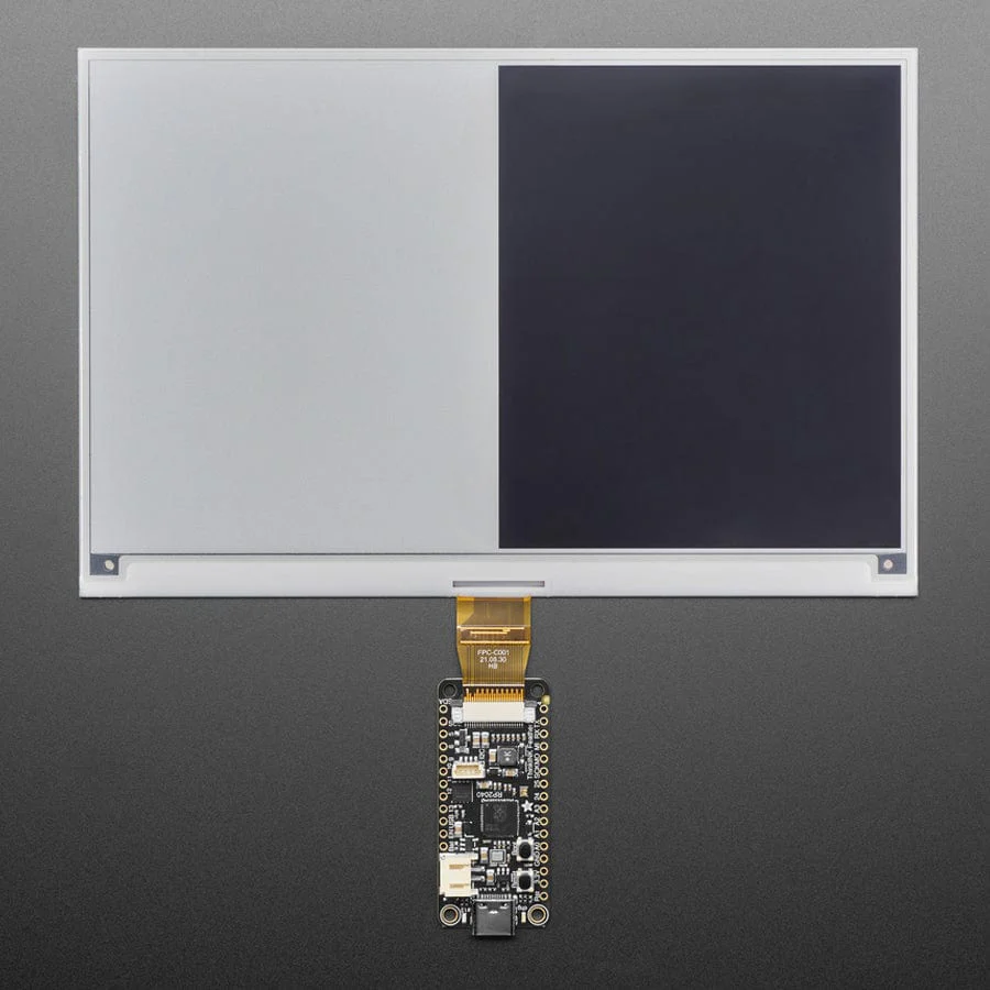7.5" 800x480 Monochrome eInk / ePaper - Bare Display - UC8197 Chipset - Image 3