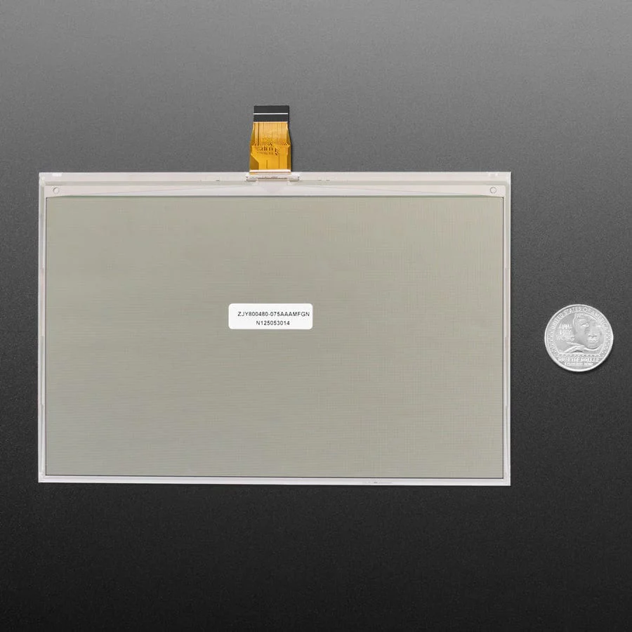 7.5" 800x480 Monochrome eInk / ePaper - Bare Display - UC8197 Chipset - Image 6