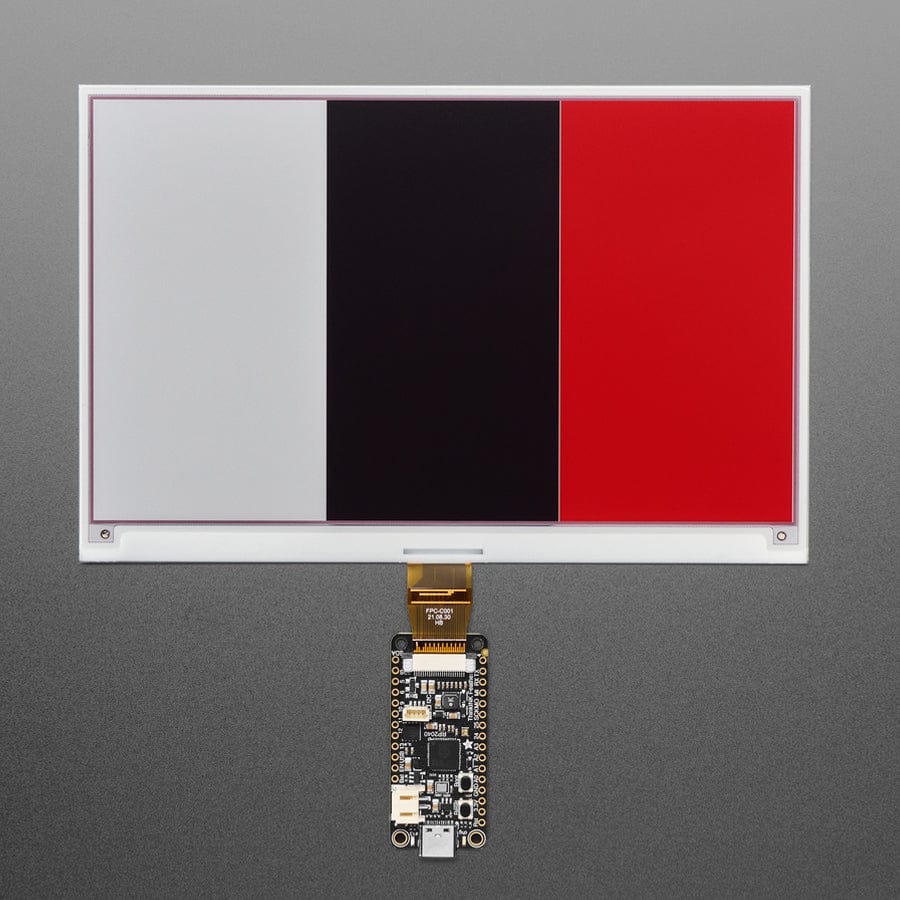 7.5" 800x480 Tri-Colour eInk / ePaper - Bare Display - Image 4