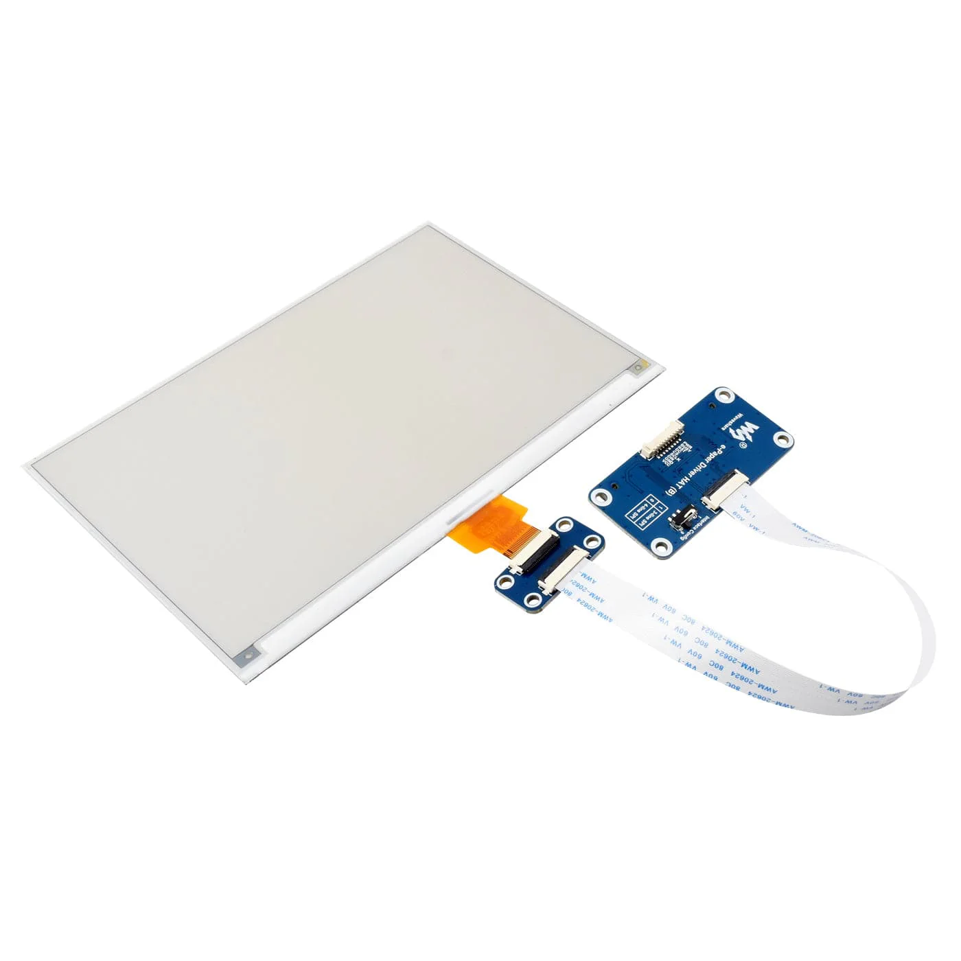 7.5" Four-Colour ePaper Display (H) with Driver HAT for Raspberry Pi - Image 4