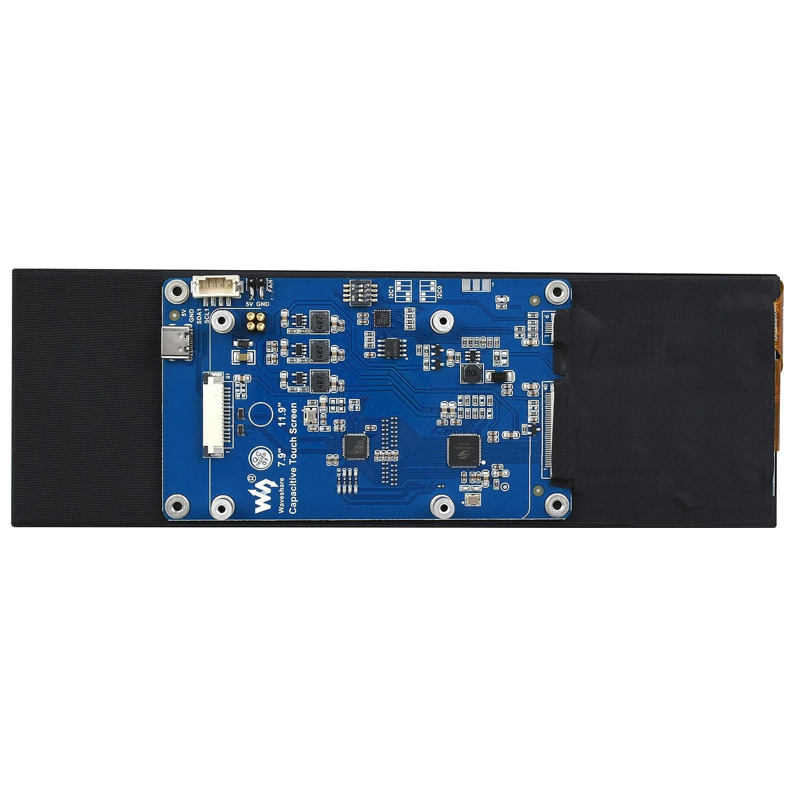 7.9" DSI IPS Capacitive Touchscreen Display for Raspberry Pi (400x1280) - Image 2