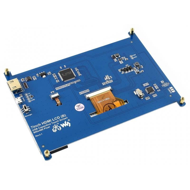7" Capacitive Touchscreen LCD (Low Power) (800×480) - Image 5