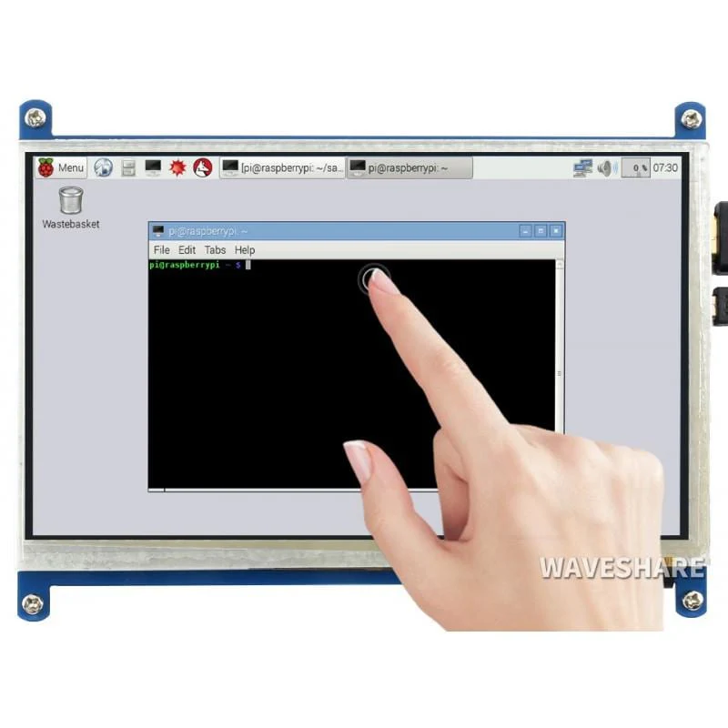 7" Capacitive Touchscreen LCD (Low Power) (800×480) - Image 6