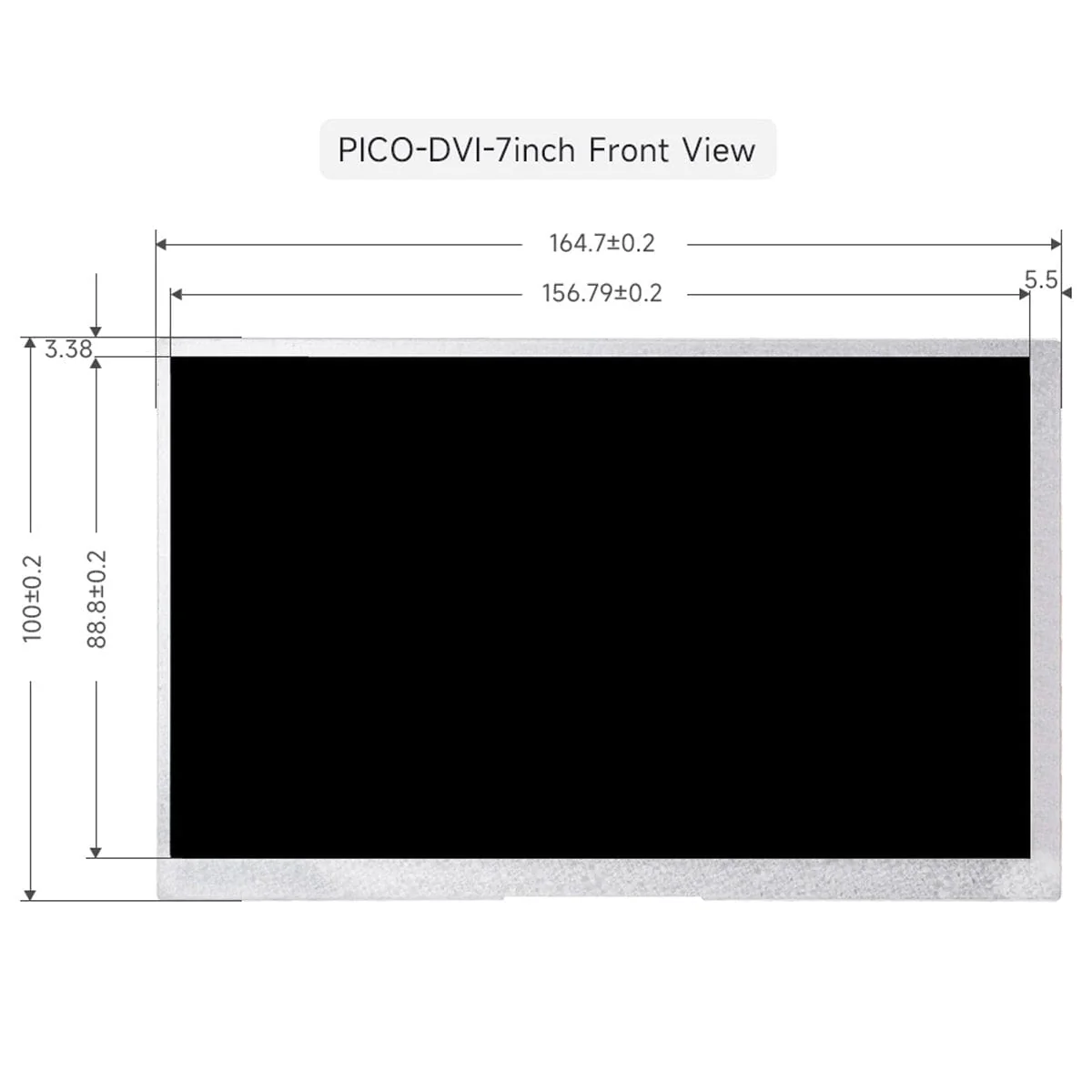 7" IPS DVI Display Module for Raspberry Pi Pico - Image 6