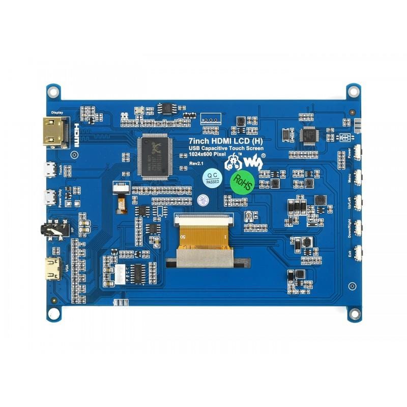 7" IPS Capacitive HDMI Touch Screen LCD (1024×600) - Image 3