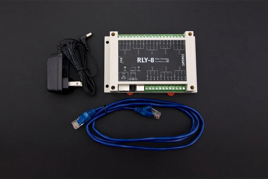 8 Channel Ethernet Relay Controller (Support PoE and USB) [Discontinued] - Image 4