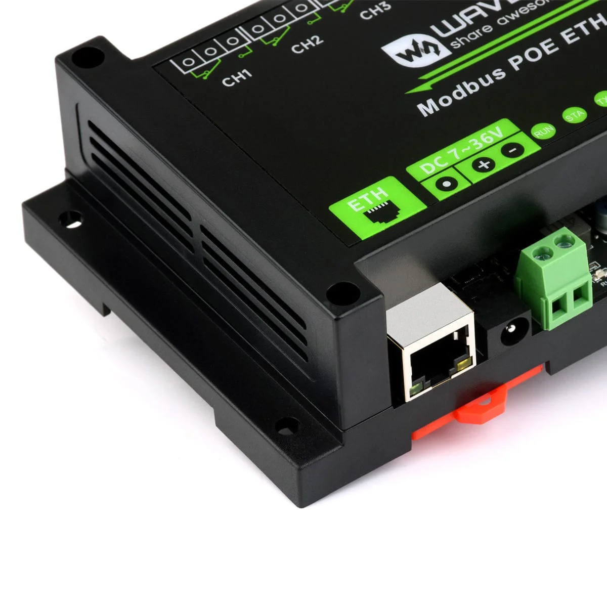 8 Channel PoE Ethernet Relay Module (B) with Digital Inputs - Image 6