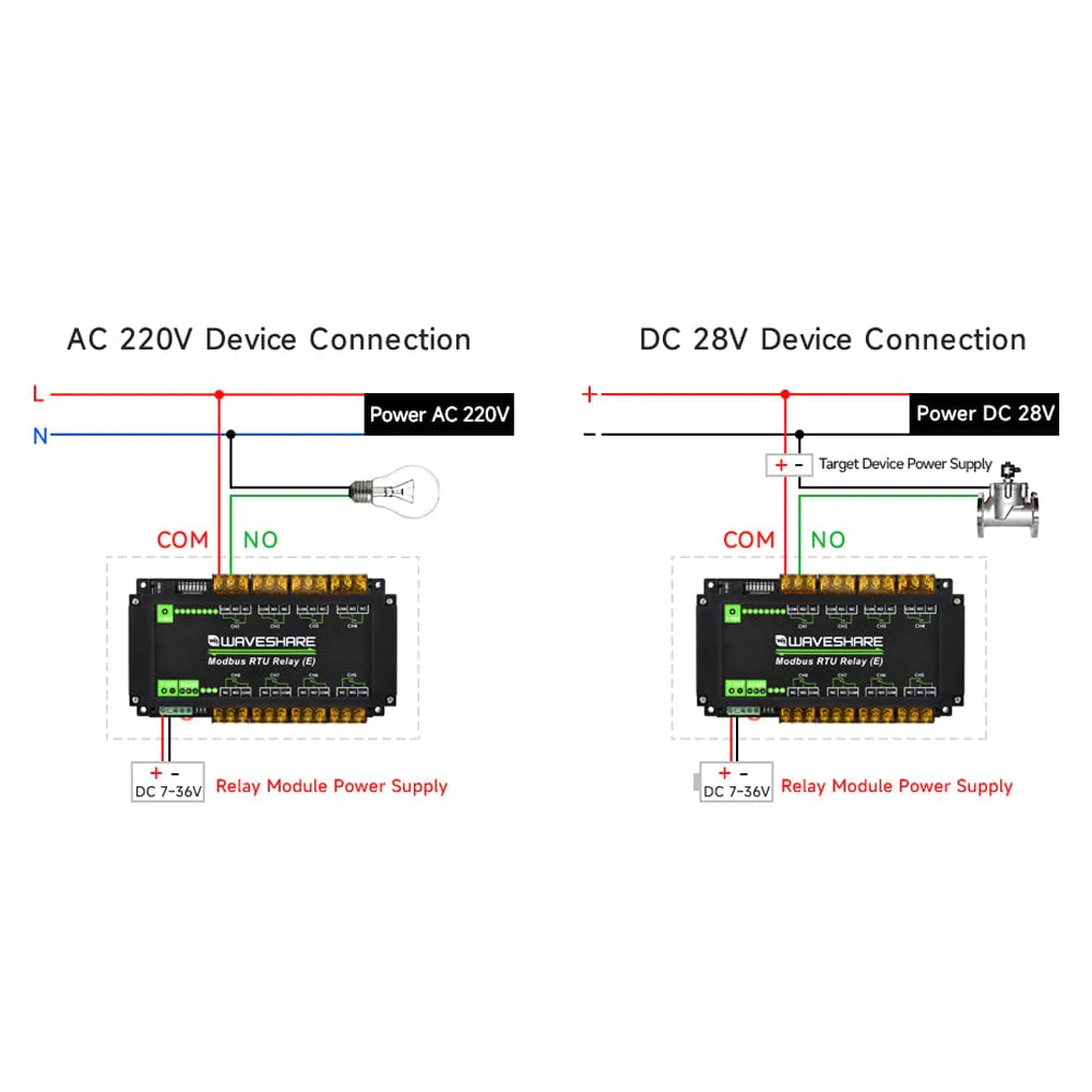 8-Channel Modbus RTU Relay Module (E) with RS-485 Interface - Image 9