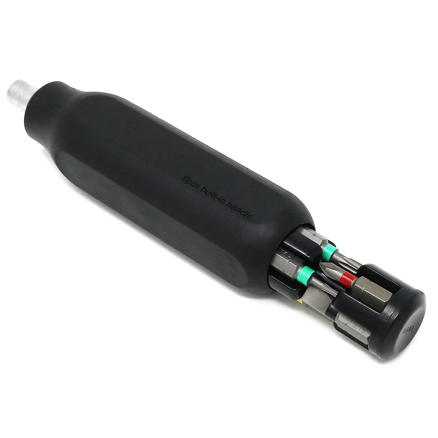8-in-1 Compact Screwdriver Set with Push Eject - Image 3