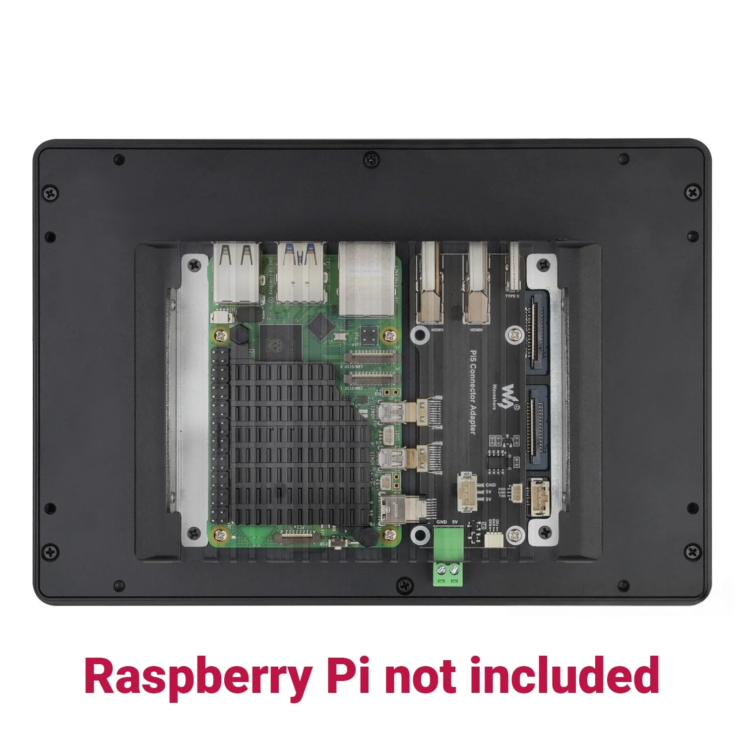 8" IPS Display + Aluminium Enclosure for Raspberry Pi - Image 4