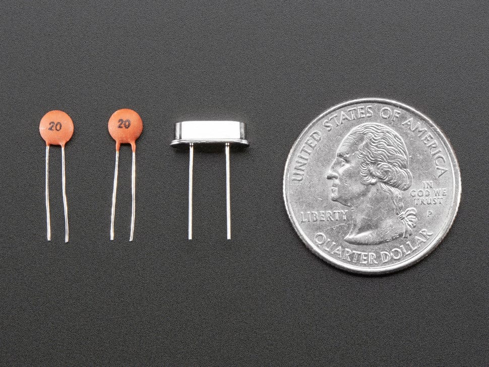8 MHz Crystal + 20pF capacitors - Image 2