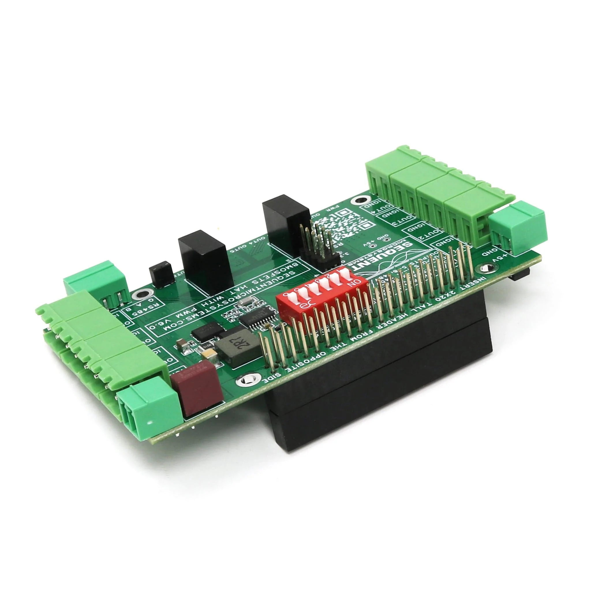 Eight MOSFETS 8-Layer Stackable HAT for Raspberry Pi v6.0 [Discontinued] - Image 2