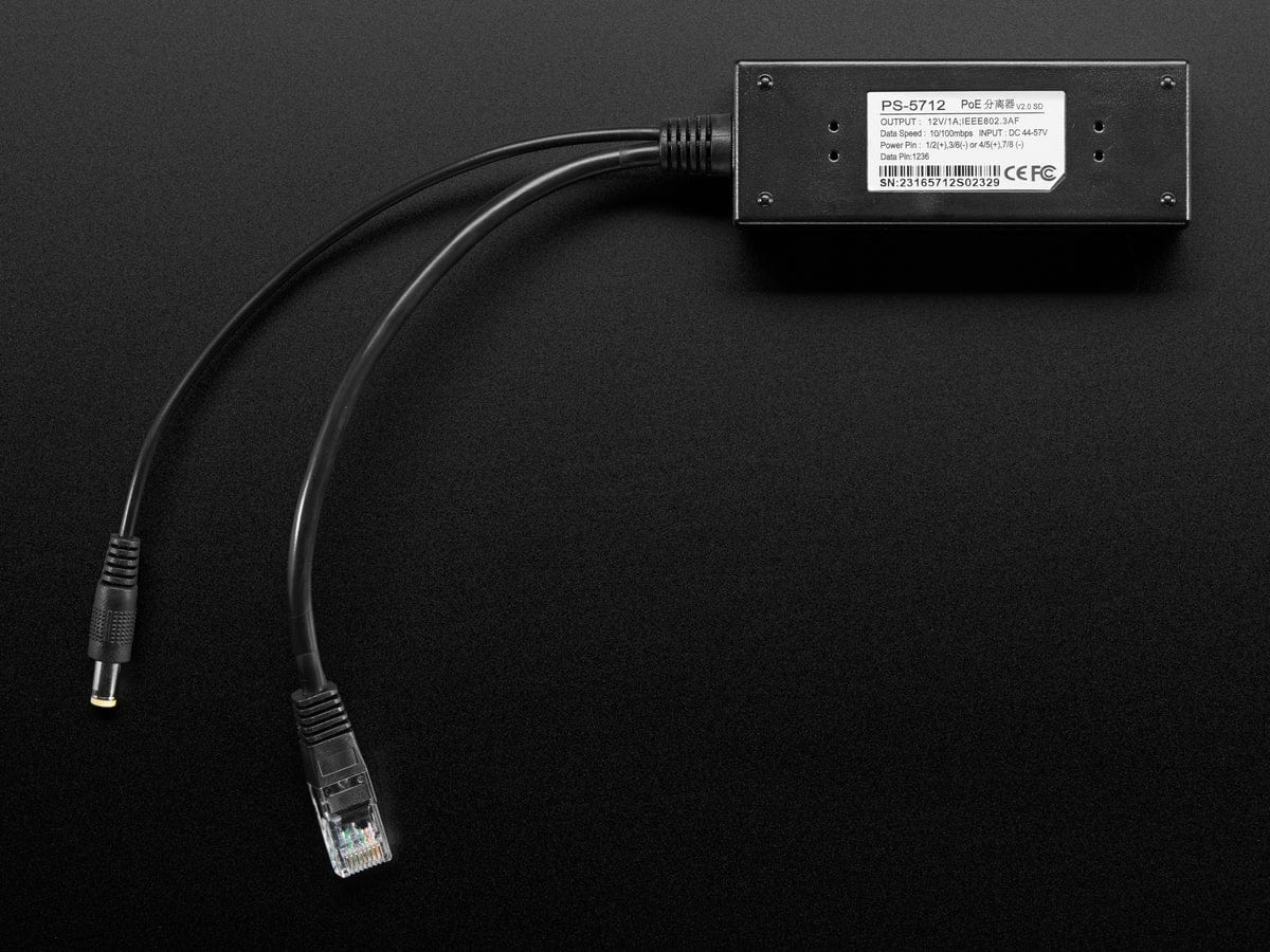 802.3af PoE Output Data & Power Splitter - 12V 1A - Image 4