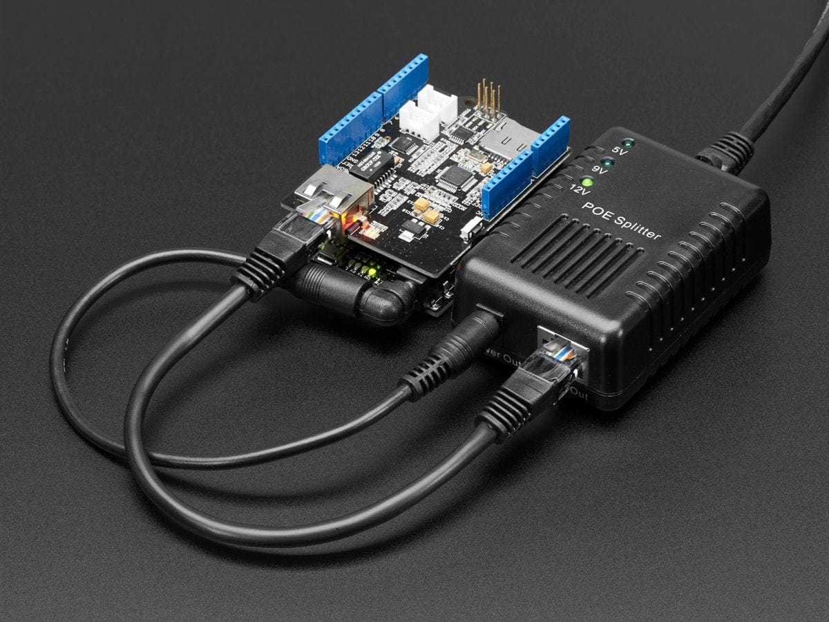 802.3af PoE Output Data & Power Splitter - 5/9/12V - Image 2