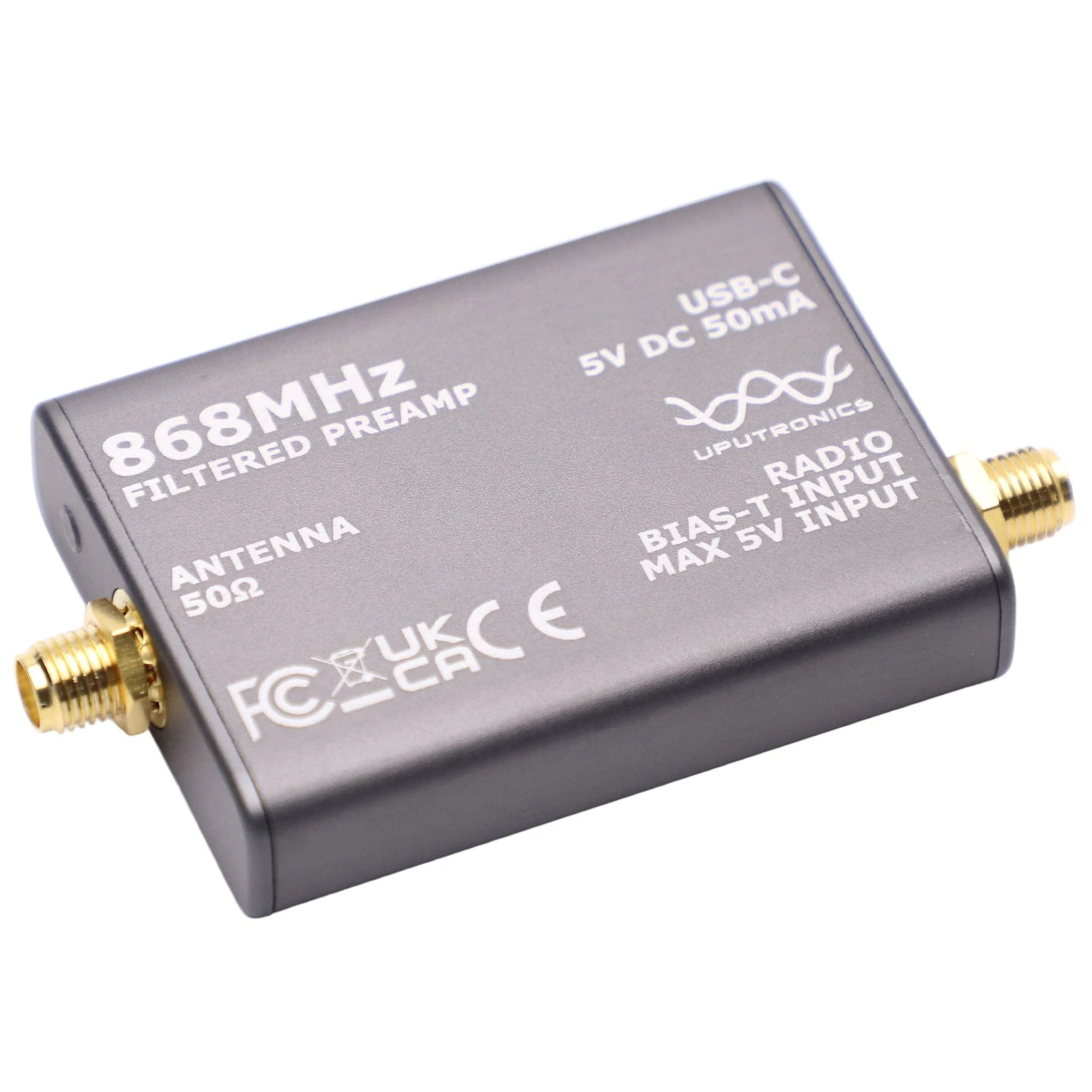 868MHz Filtered Preamplifier for LoRa, FLARM and ISM