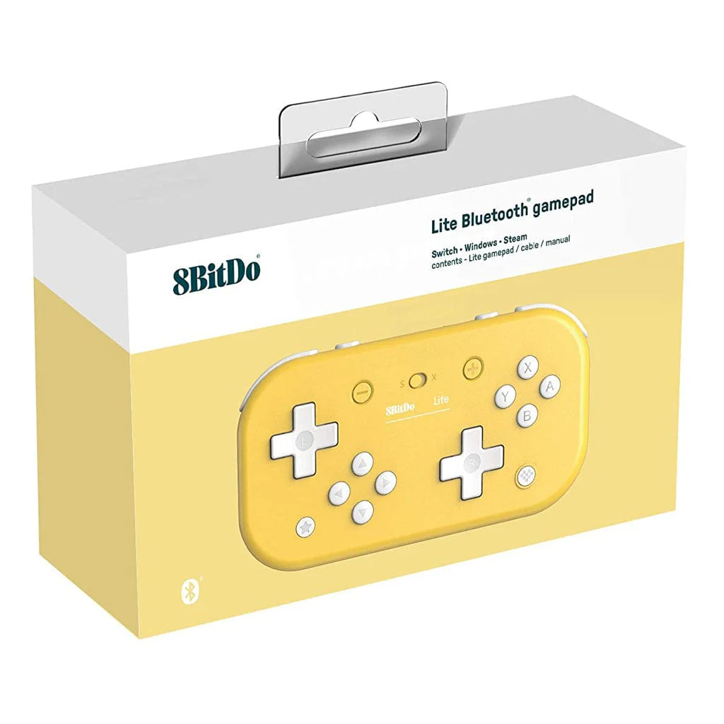 8BitDo Lite Bluetooth Gamepad – Yellow [discontinued] - Image 4