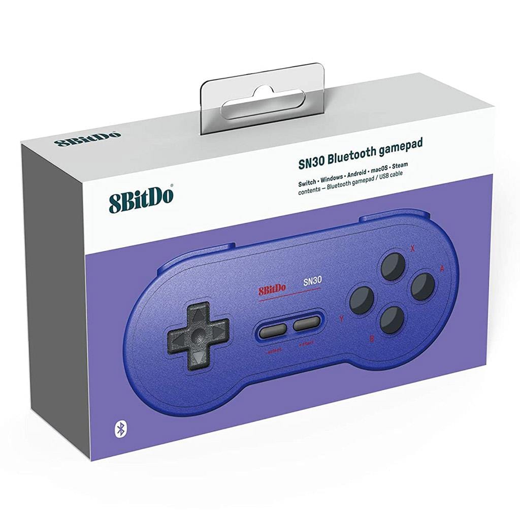 8BitDo SN30 Bluetooth Gamepad – GP Blue Edition [Discontinued] - Image 4