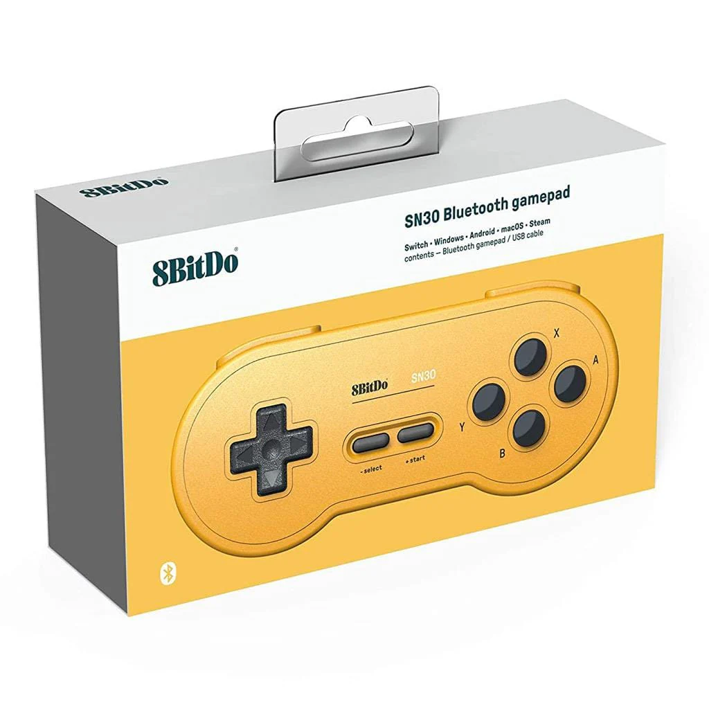 8BitDo SN30 Bluetooth Gamepad – GP Yellow Edition [discontinued] - Image 4