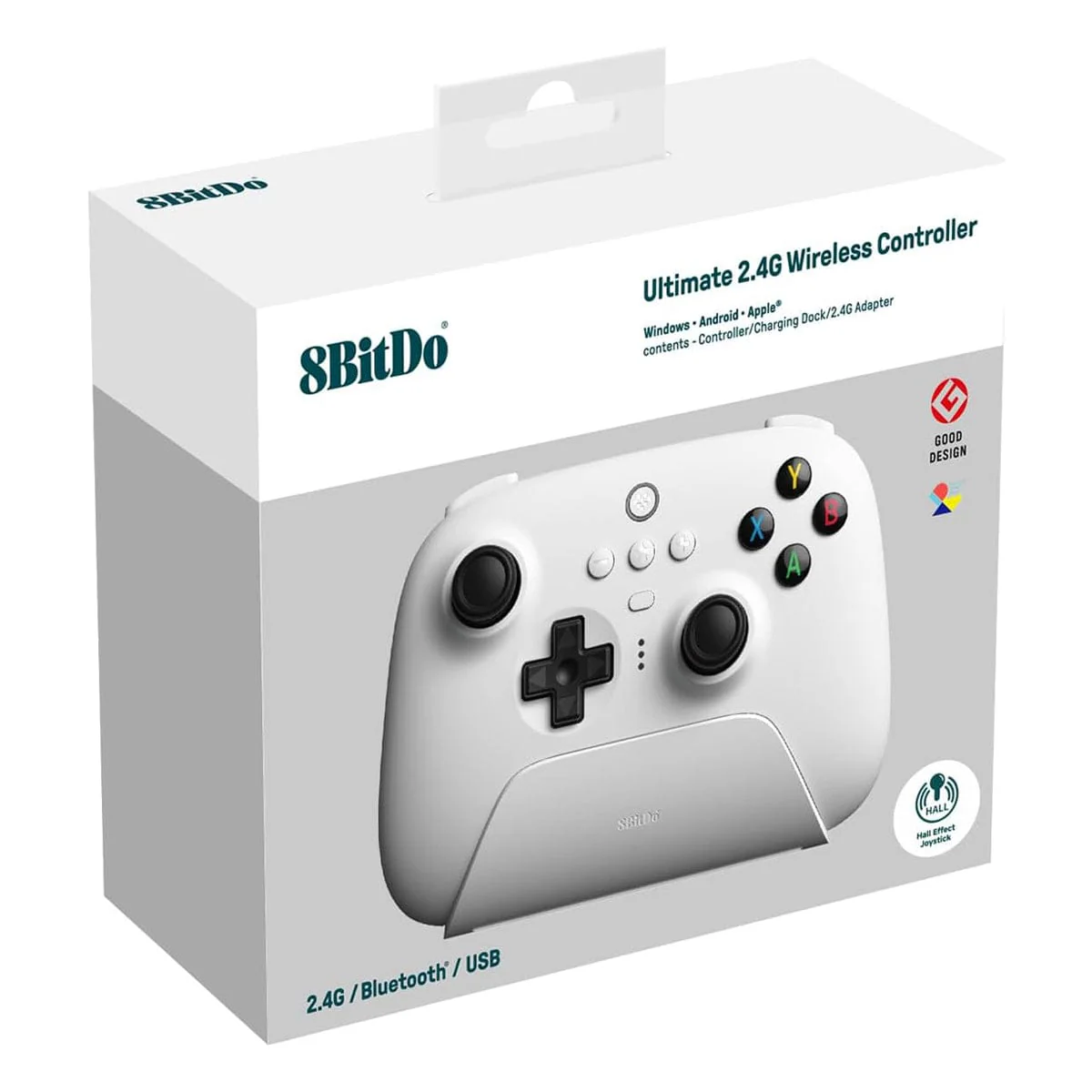 8Bitdo Ultimate 2.4G Wireless Controller with Charging Dock (Hall Effect Joystick) - Image 8