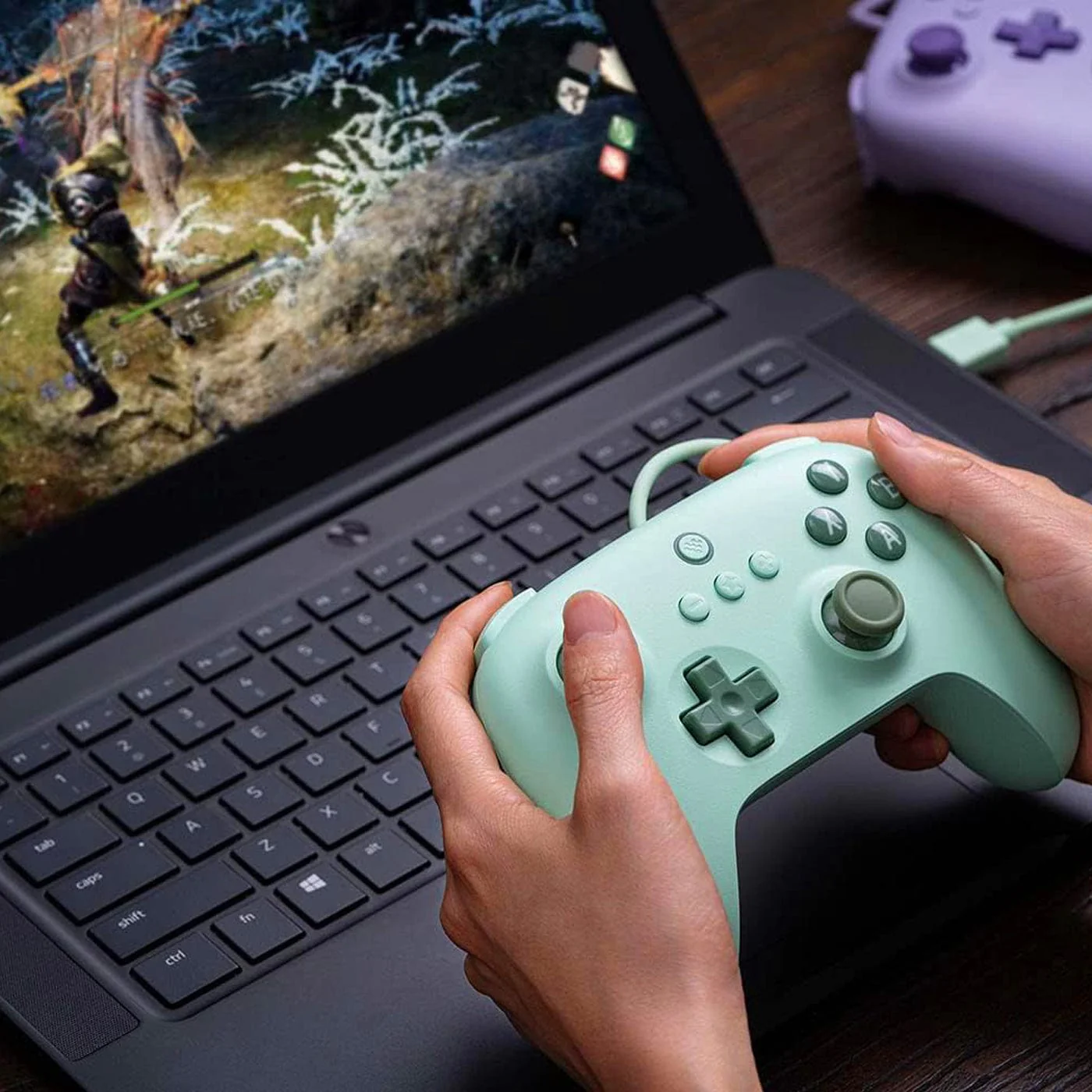 8BitDo Ultimate C Wired Controller (Green) [Discontinued] - Image 5