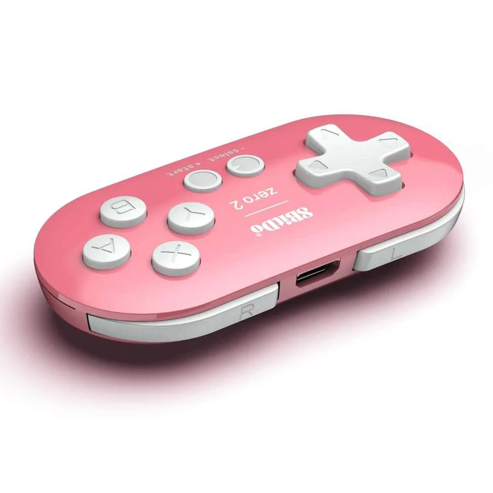 8BitDo Zero 2 Bluetooth Gamepad - Pink Edition - Image 3