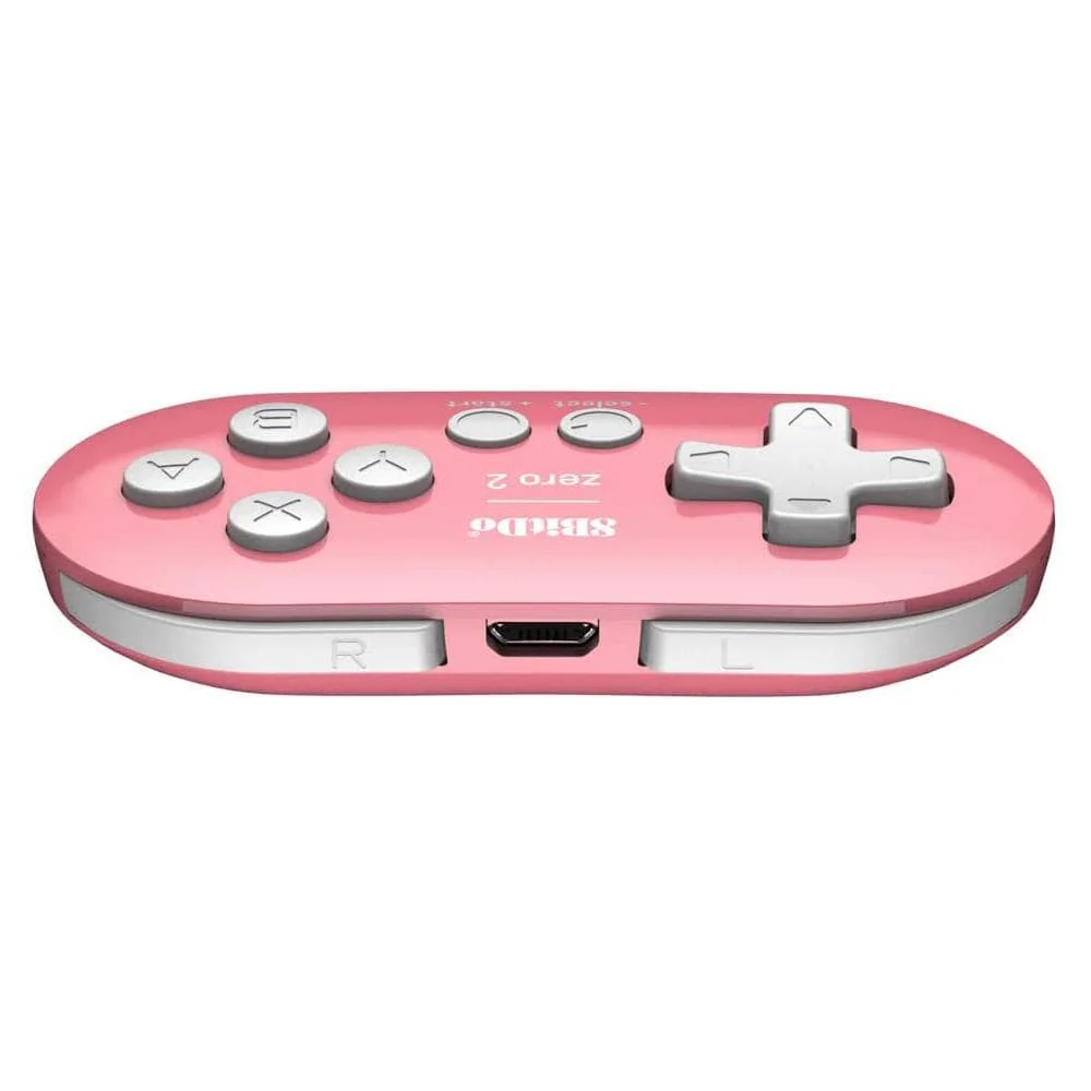 8BitDo Zero 2 Bluetooth Gamepad - Pink Edition - Image 4