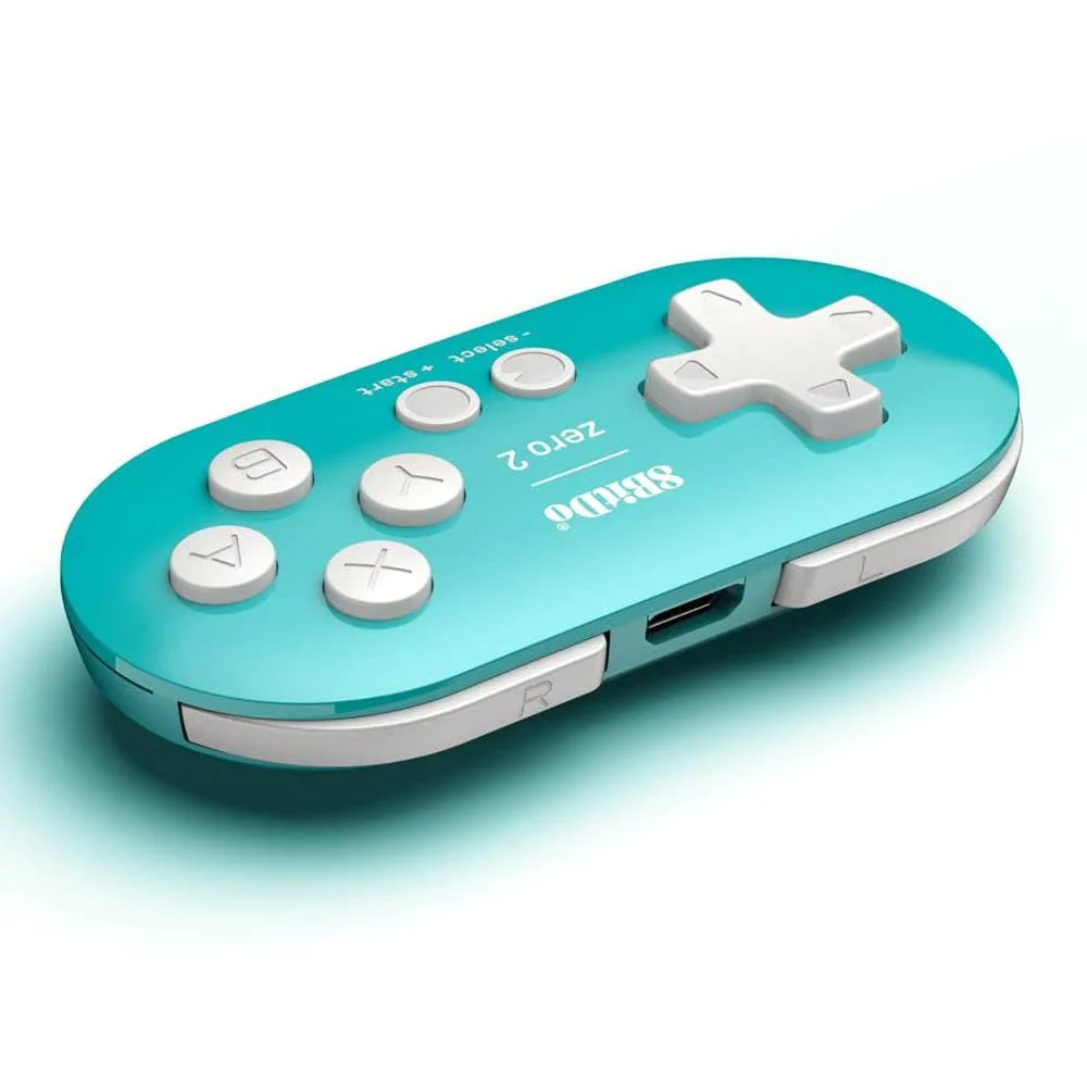 8BitDo Zero 2 Bluetooth Gamepad - Turquoise Edition - Image 3