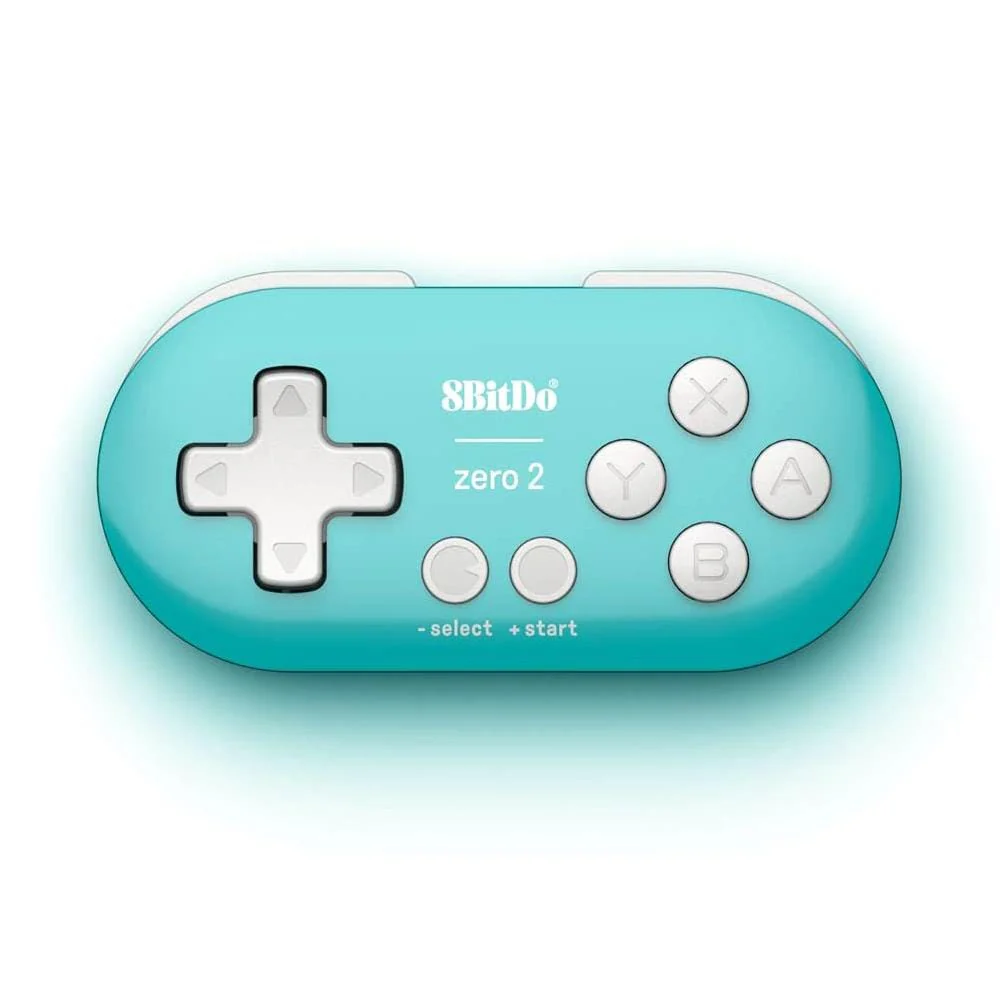 8BitDo Zero 2 Bluetooth Gamepad - Turquoise Edition - Image 5