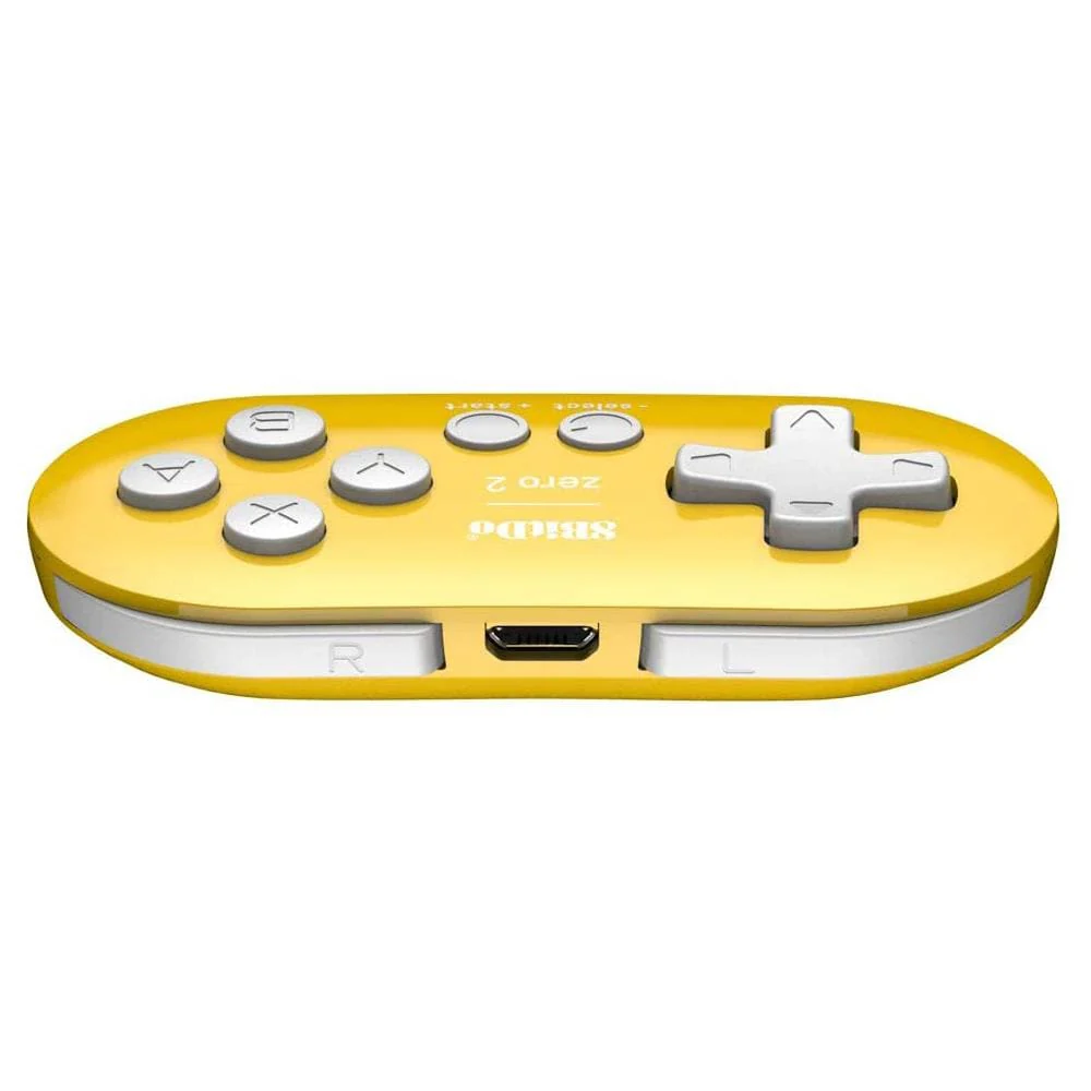 8BitDo Zero 2 Bluetooth Gamepad - Yellow Edition - Image 4