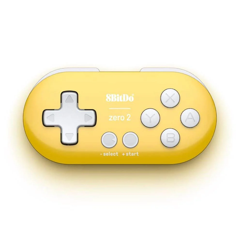 8BitDo Zero 2 Bluetooth Gamepad - Yellow Edition - Image 5