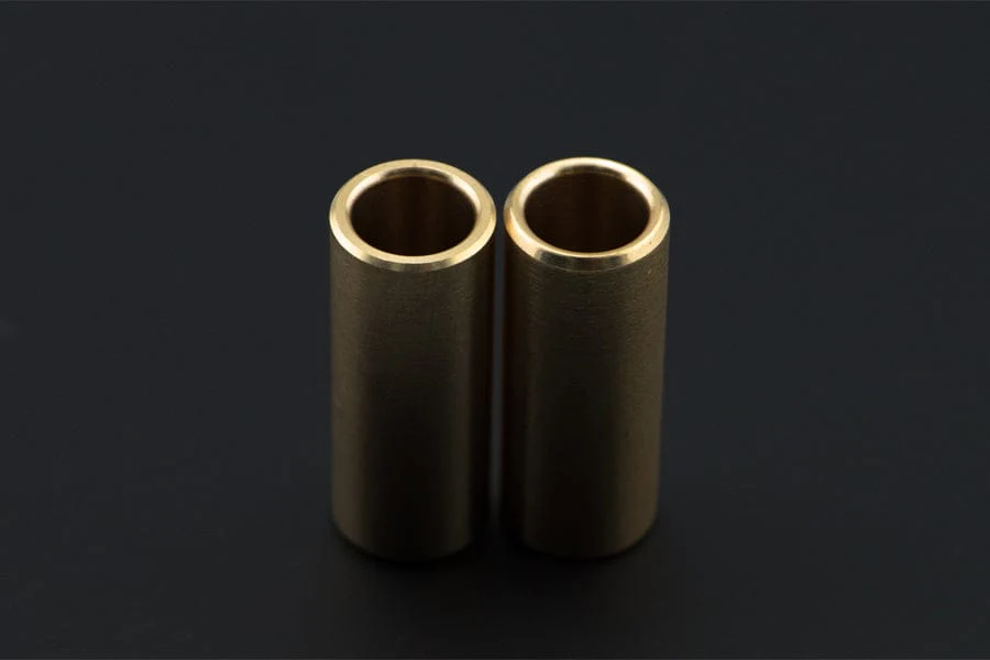 8mm brass sliders (2 pieces) - Image 2