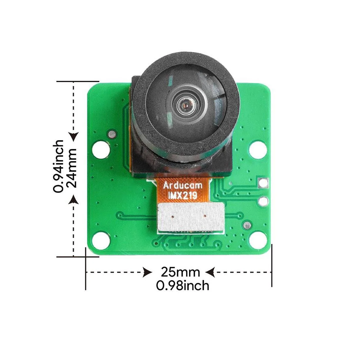 8MP IMX219 175° Ultra-Wide Angle Camera Module for Raspberry Pi [Discontinued] - Image 5