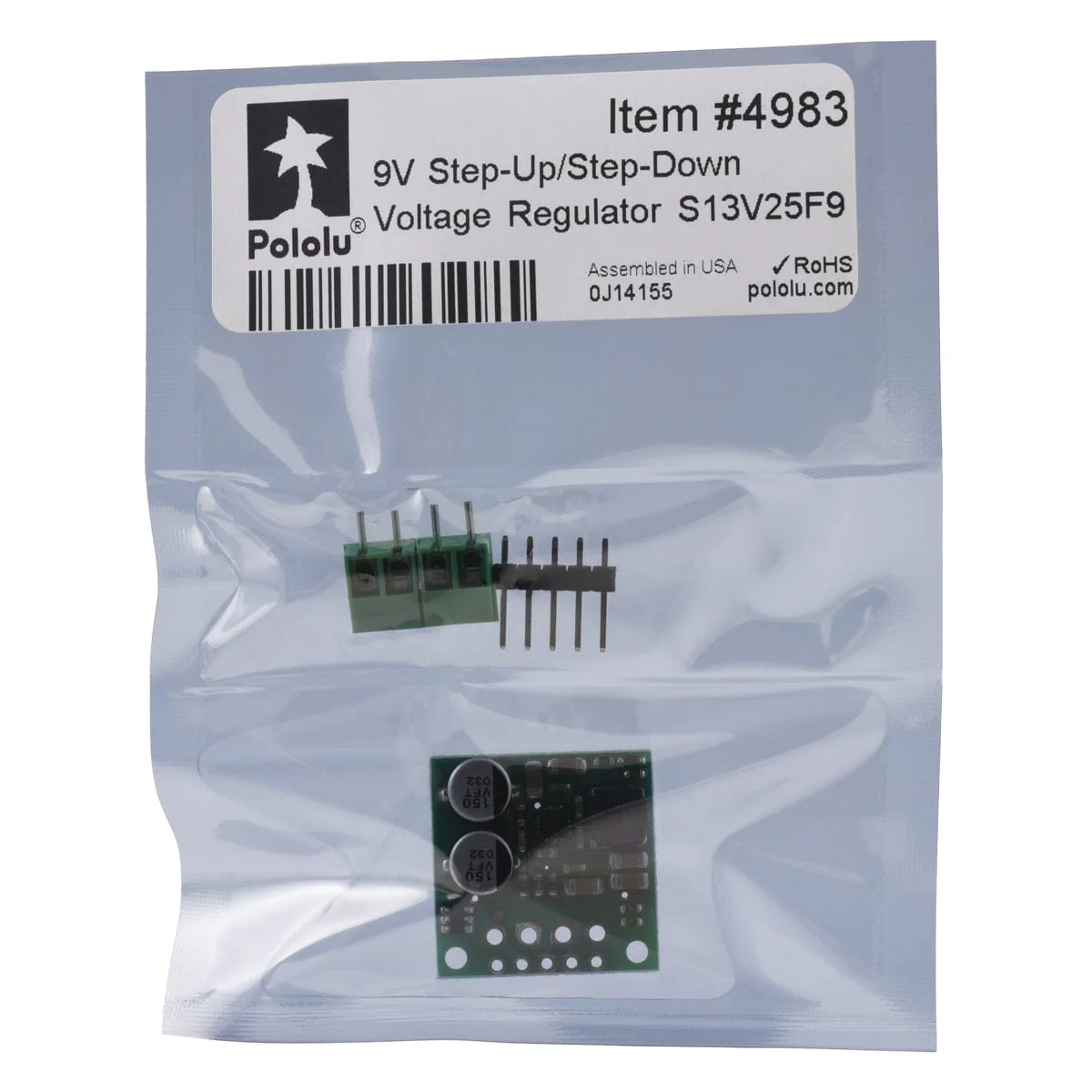 Pololu 9V 2.5A Step-Up/Step-Down Voltage Regulator S13V25F9 - Image 9