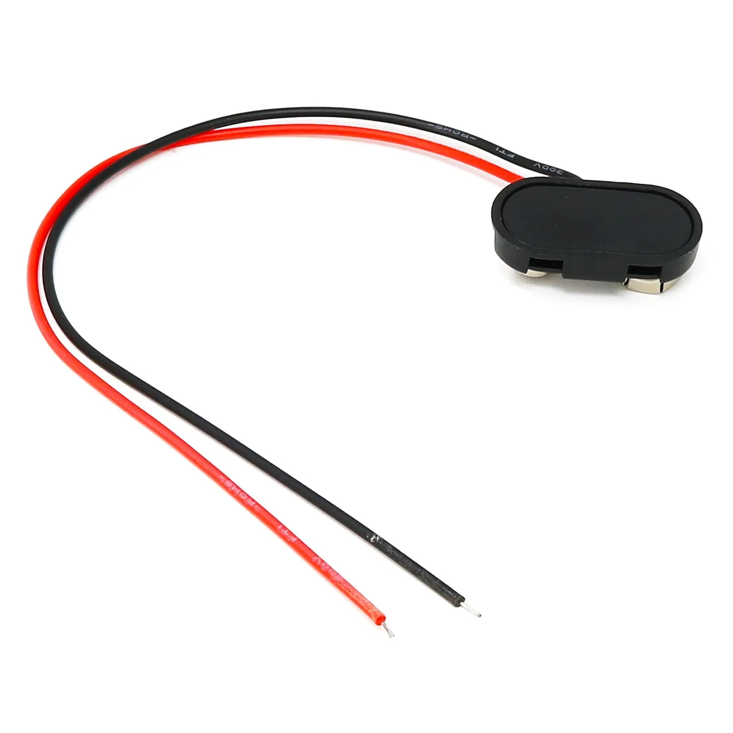 9V Battery Connector Clip with Bare Wires - Image 2