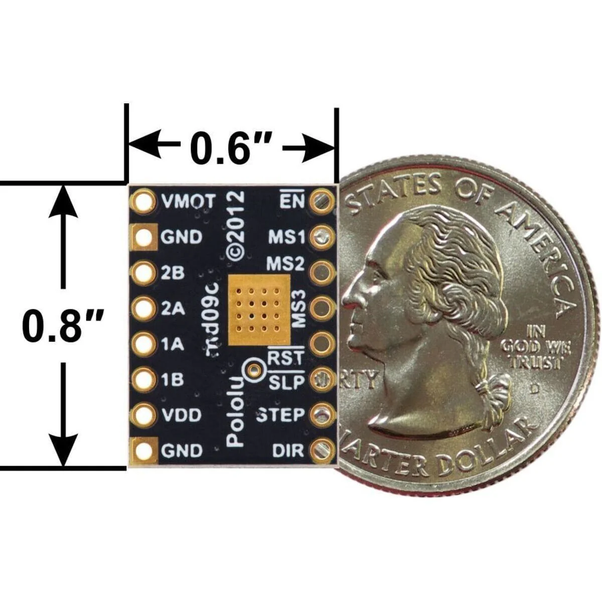 A4988 Stepper Motor Driver Carrier - Black Edition - Image 6