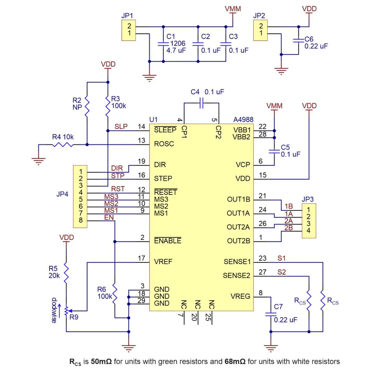 A4988 Stepper Motor Driver Carrier - Black Edition - Image 7
