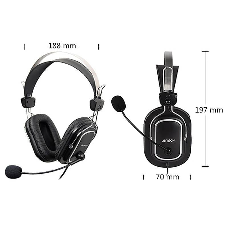 A4Tech Comfort Fit Stereo USB Headset (HU-50) [Discontinued] - Image 6