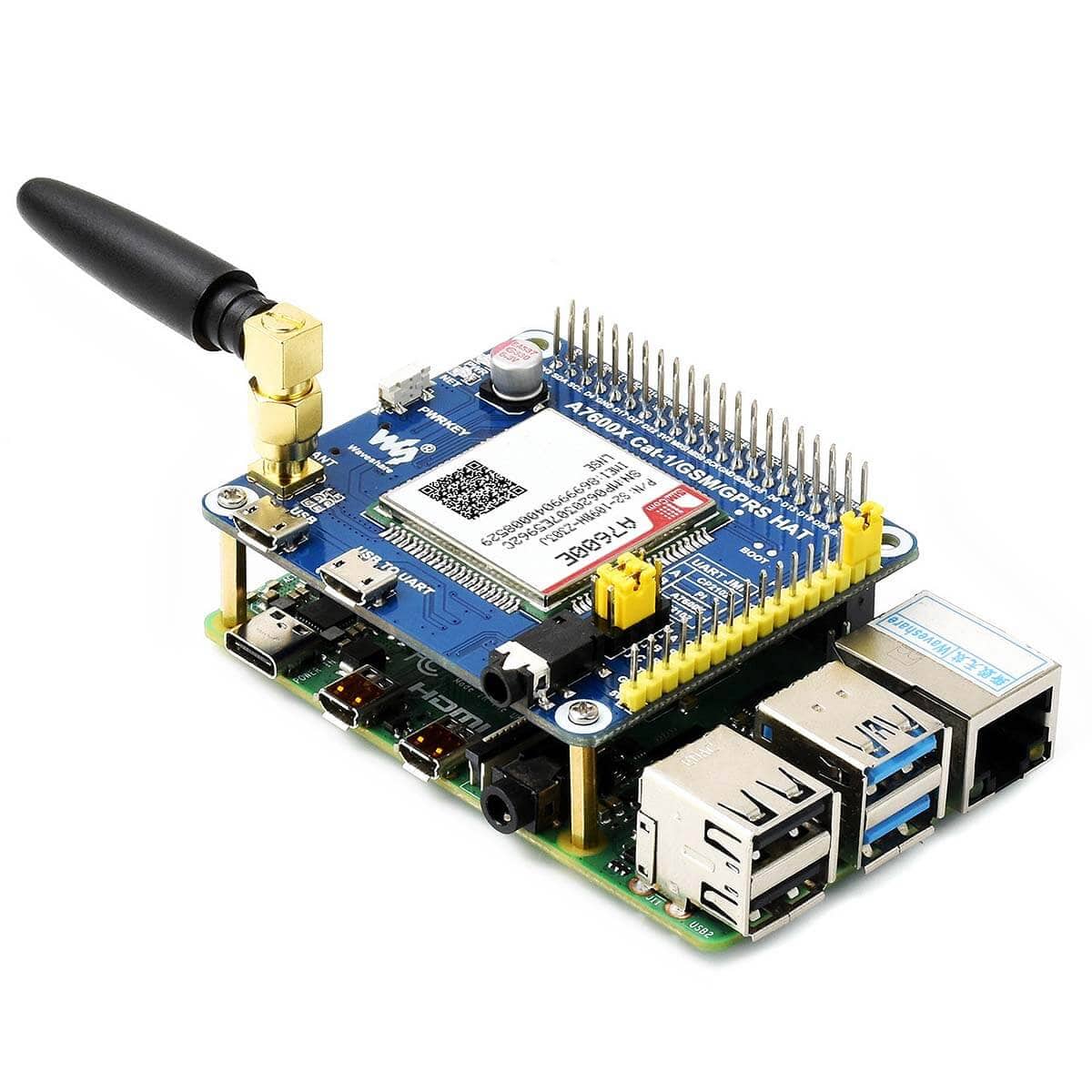A7600E LTE Cat-1 HAT for Raspberry Pi [Discontinued] - Image 3