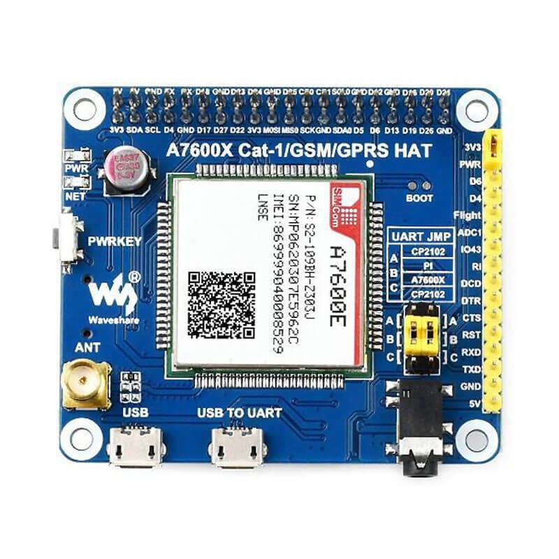 A7600E LTE Cat-1 HAT for Raspberry Pi [Discontinued] - Image 4