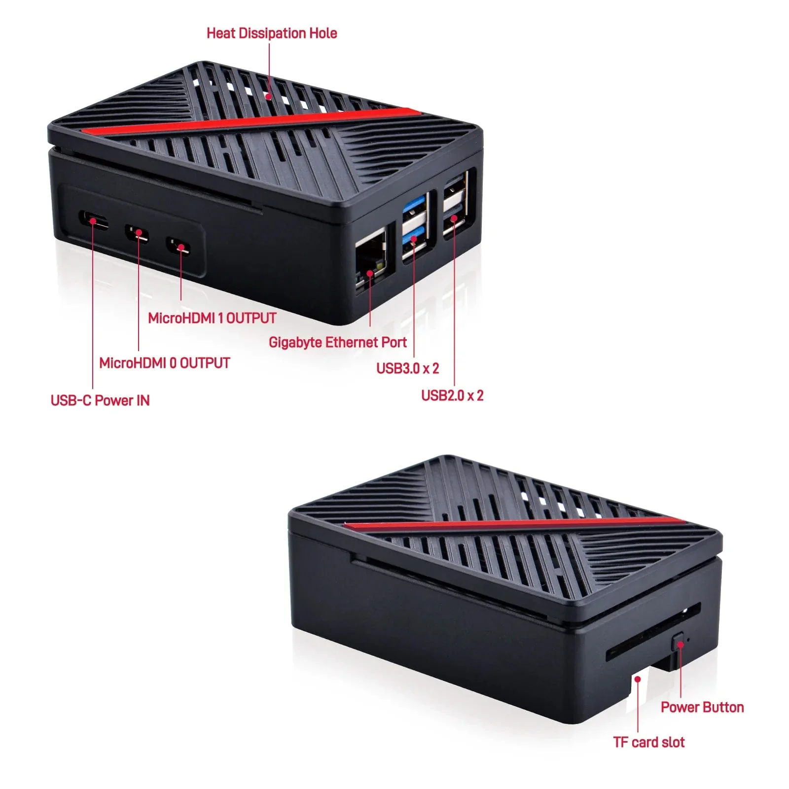 ABS Fan Case for Raspberry Pi 5 - Image 3