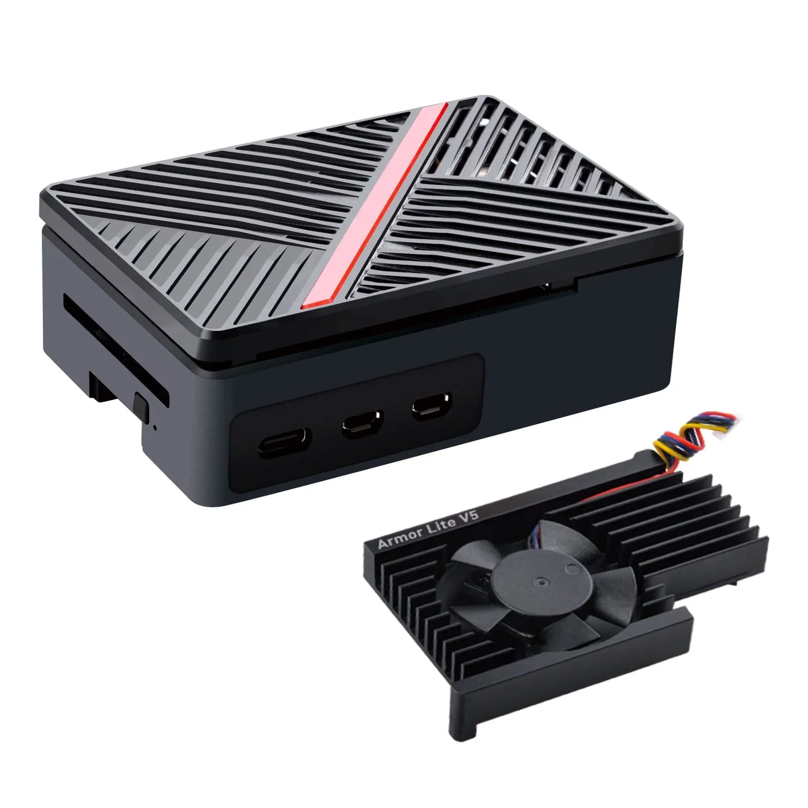 ABS Fan Case for Raspberry Pi 5 - Image 4