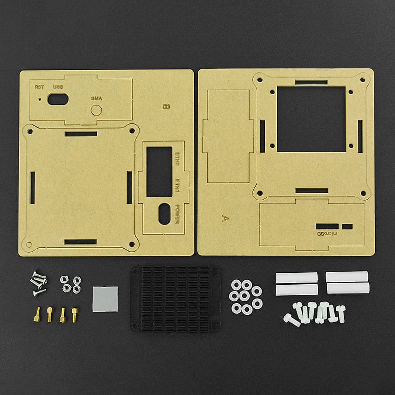 Acrylic Case with Heatsink for CM4 IoT Router Carrier Board Mini [discontinued] - Image 2