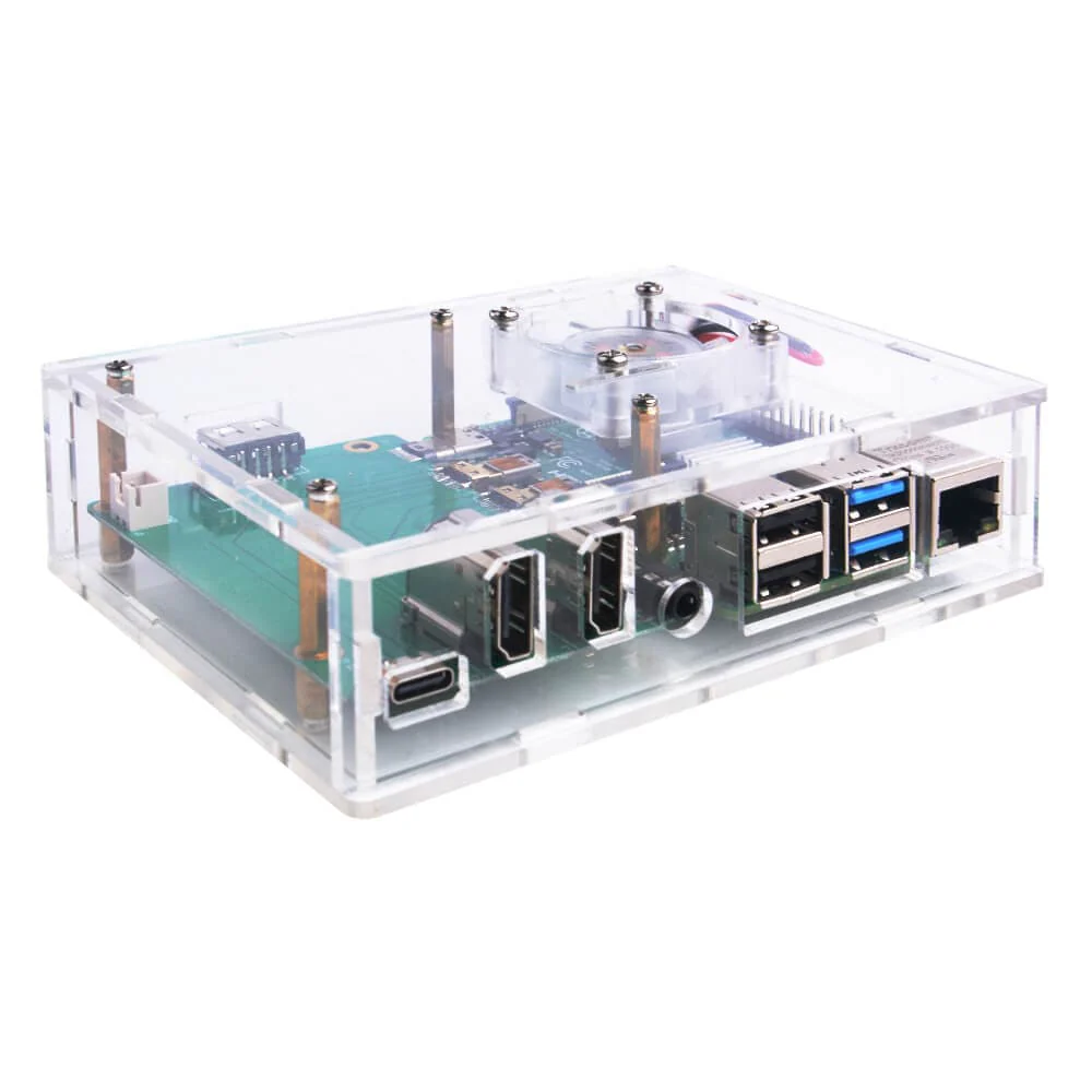 Acrylic Set-top Box Kit for Raspberry Pi 4 [Discontinued] - Image 2