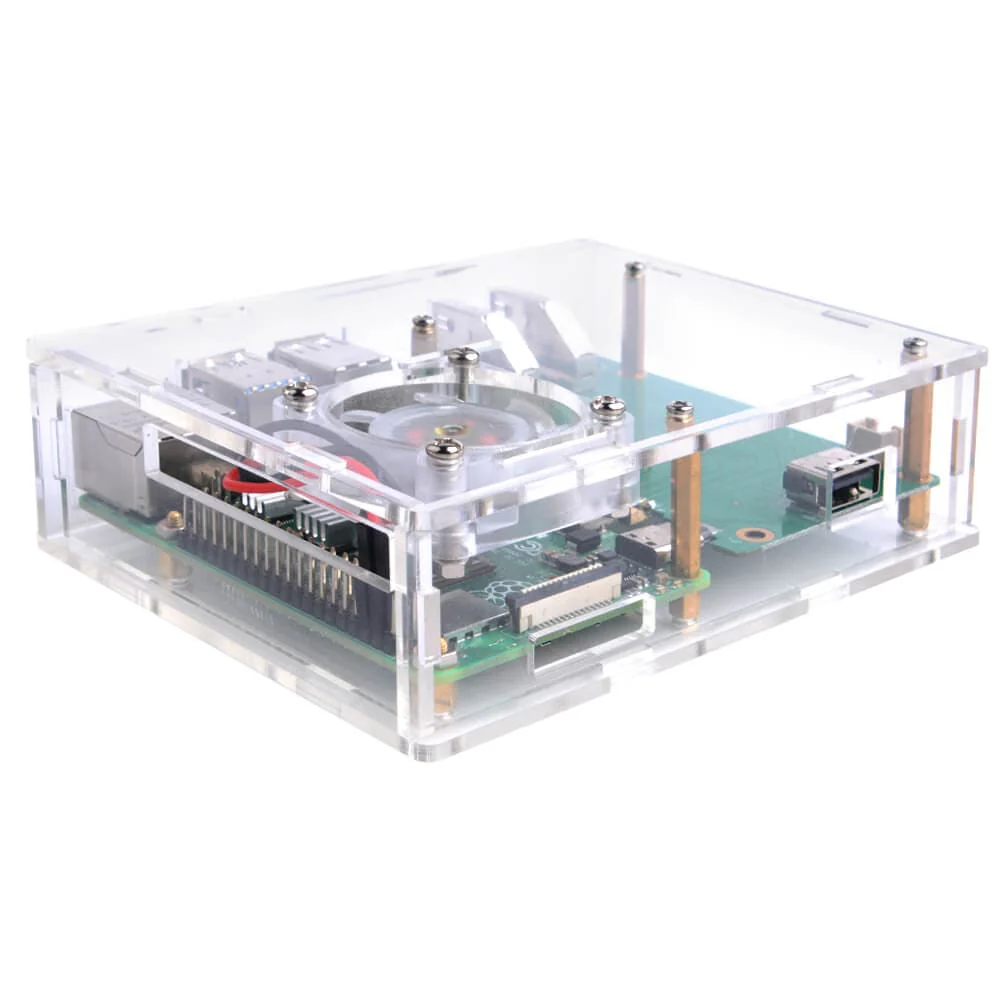 Acrylic Set-top Box Kit for Raspberry Pi 4 [Discontinued] - Image 4