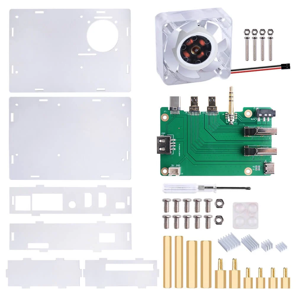 Acrylic Set-top Box Kit for Raspberry Pi 4 [Discontinued] - Image 7