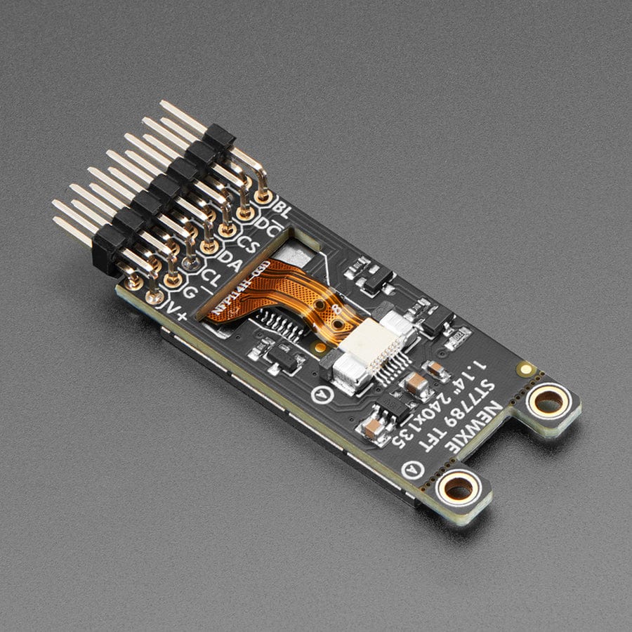 Adafruit 1.14" 240 x 135 Colour Newxie TFT Display - ST7789 - Image 2