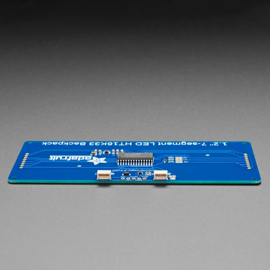 Adafruit 1.2" 4-Digit 7-Segment Display with an I2C Backpack - Yellow - Image 4