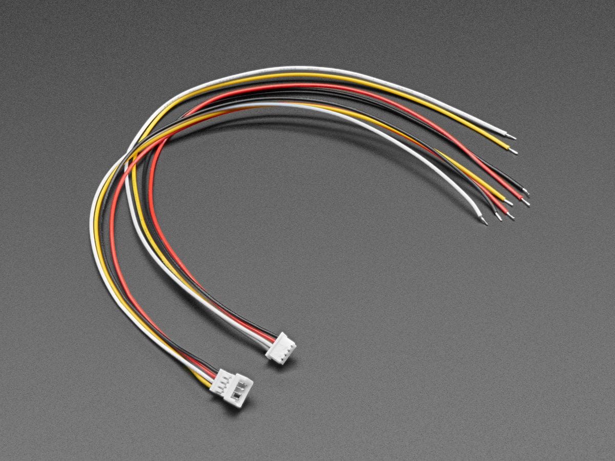 1.25mm Pitch 4-pin Cable Matching Pair - 40cm long (Molex PicoBlade Compatible)