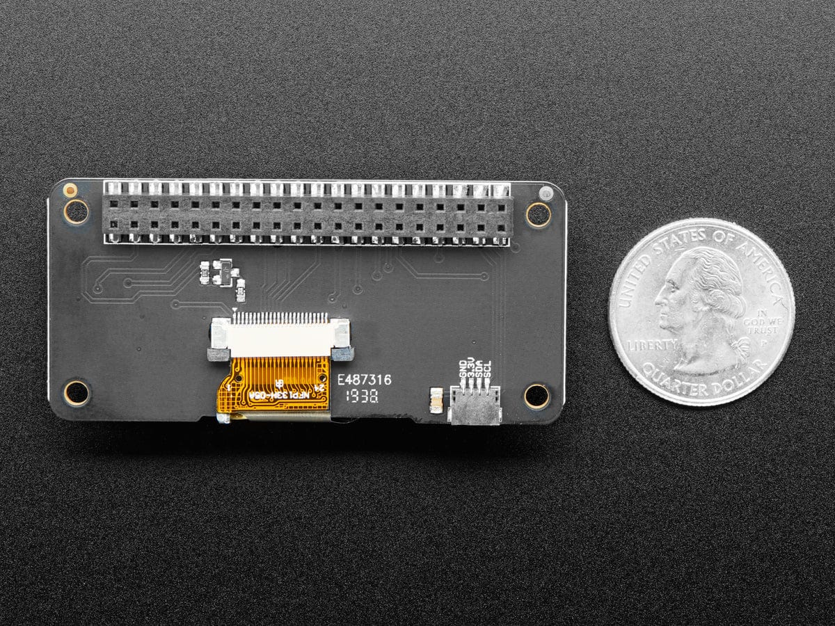 Adafruit 1.3" Color TFT Bonnet for Raspberry Pi (240x240 TFT + Joystick Add-on) - Image 4