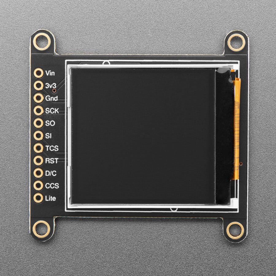 Adafruit 1.44" Colour TFT LCD Display with MicroSD Card breakout - ST7735R - Image 3